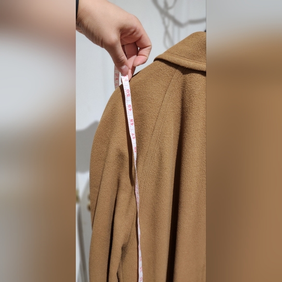 Tessuto Italian Cashmere Blend unisex Vintage Coat - Picture 3 of 10